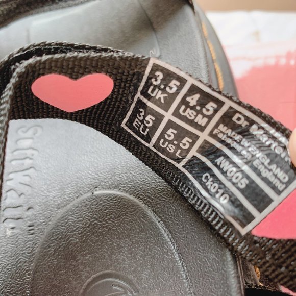 Lazy Oaf x Doc Marten Heart Sandal 🤍 size 4.5 - Picture 7 of 14